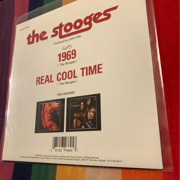 The Stooges 1969 / Real Cool Time 7โ Vinyl ๐ต Record Store Day 2009 Exclusive 45 - Picture 6 of 16